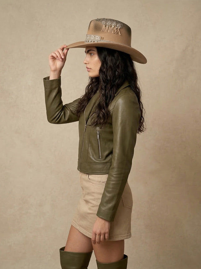 By Carmenzo Boho Dentelle hat