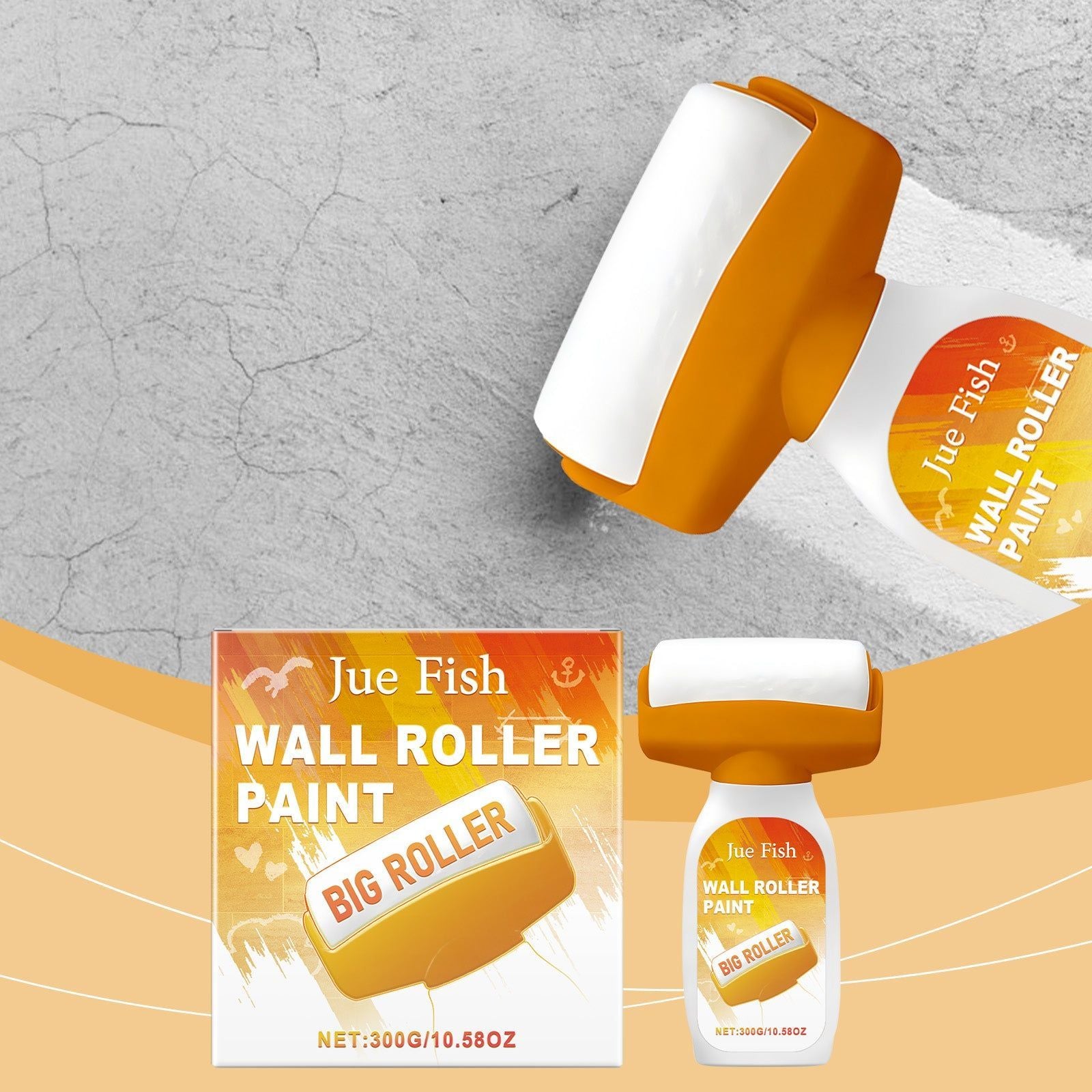 Quick Dry Repair Paint for Walls, Crack & Hole Fix, Easy Home & Professional Use ,300g