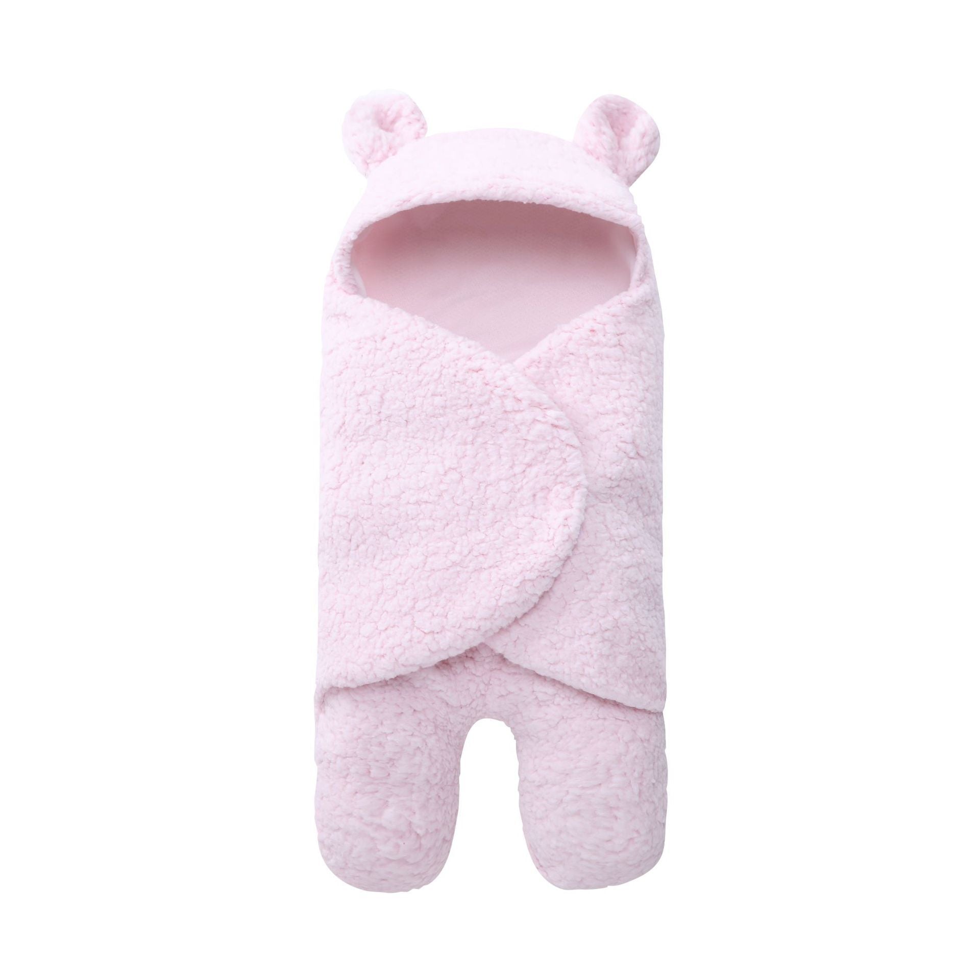 Newborn Baby Sleeping Bag Baby Fleece Blanket Winter Warm Swaddle Wrap Sleeping Sack
