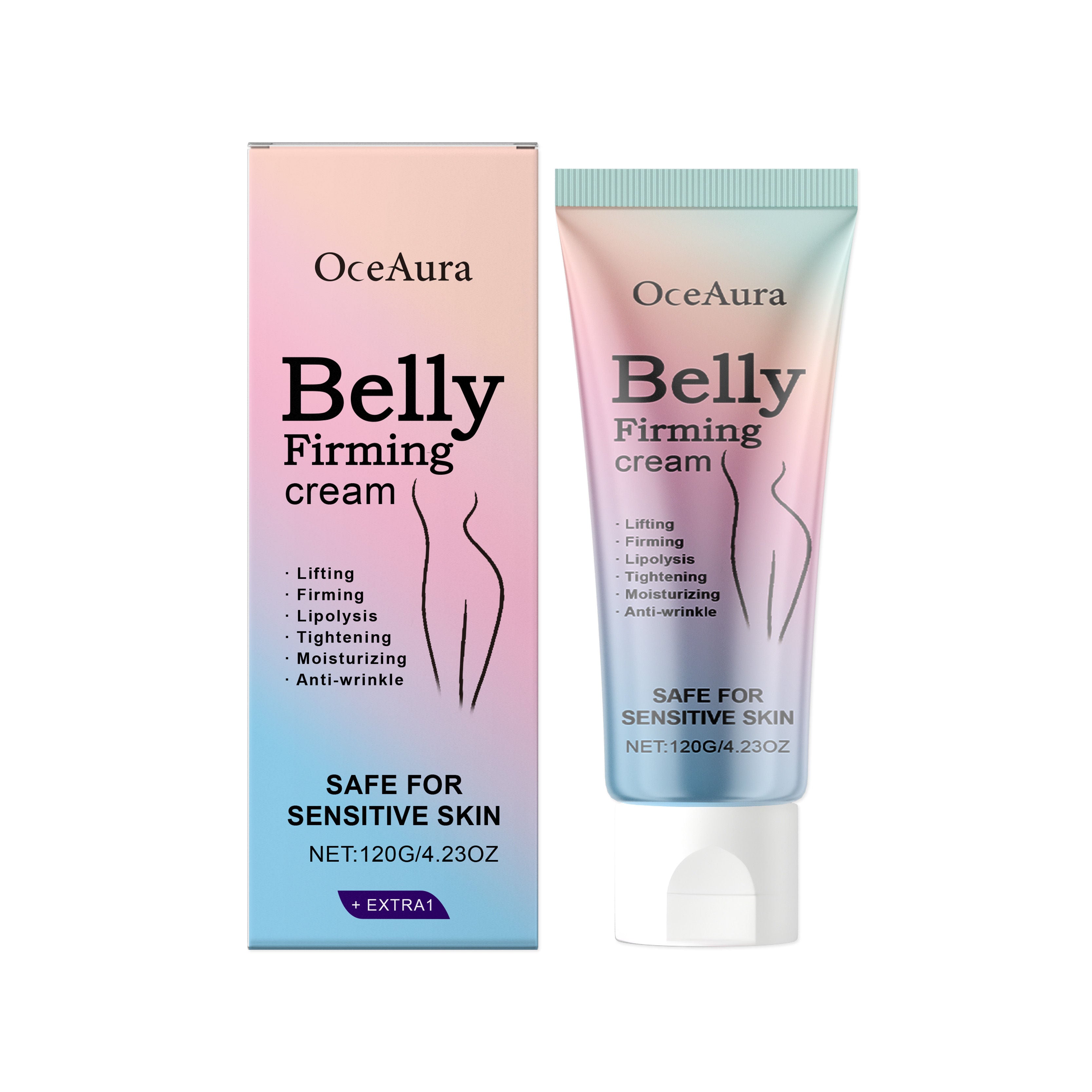 Body Care Firming Cream, Nourishing, Moisturizing, Skin Elasticity Boost ,120g