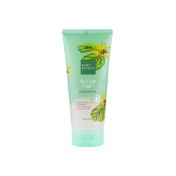 CLEAR PORE CLEANSING GEL 185G BABY BRIGHT (F)