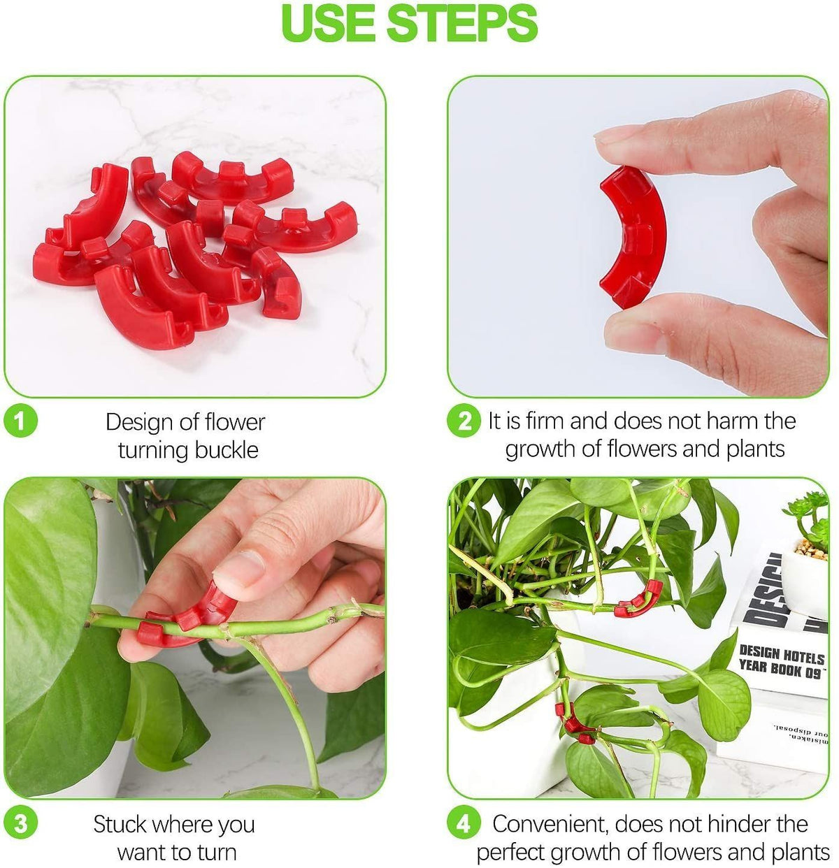 30 Pack 90 Degree Plant Bender LST Clips Plant Holder Gardening Tool For Low Stress Training