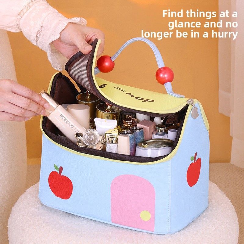 House Shaped Travel Cosmetic Bag
