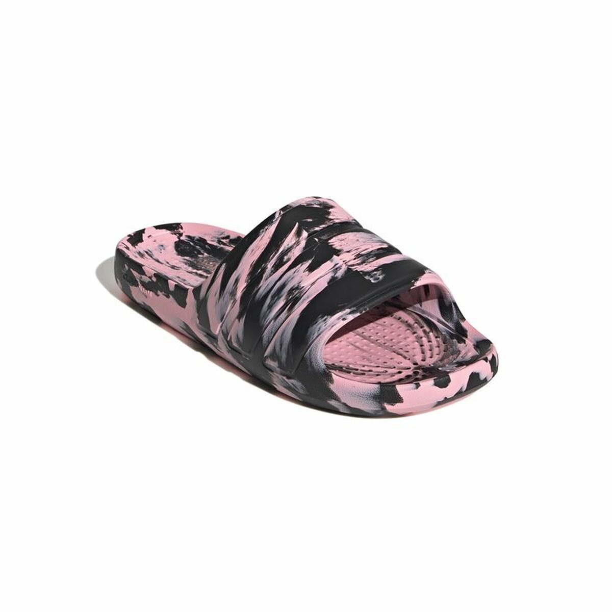 Men's Flip Flops Adidas Adilette Flow Black Pink