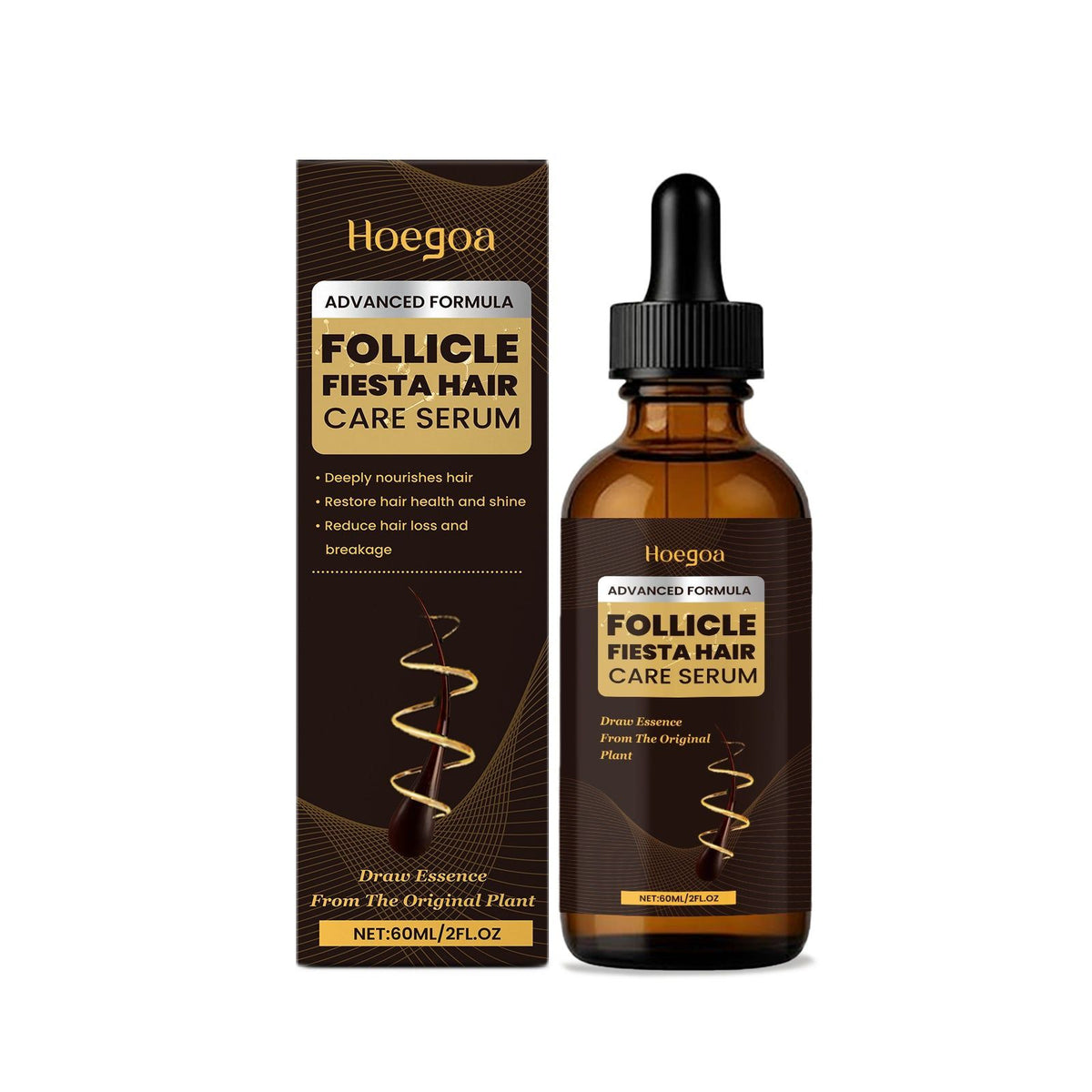 Hair Care Essential Oil for Nourishing Scalp, Strengthening Hair, Promoting Growth ,60ml