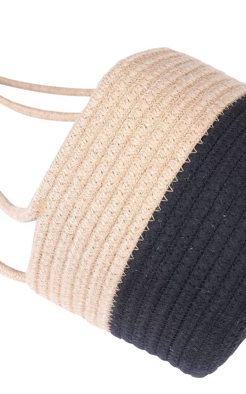 Jute Rope Woven Indoor Plant Hanging Holder For Decor