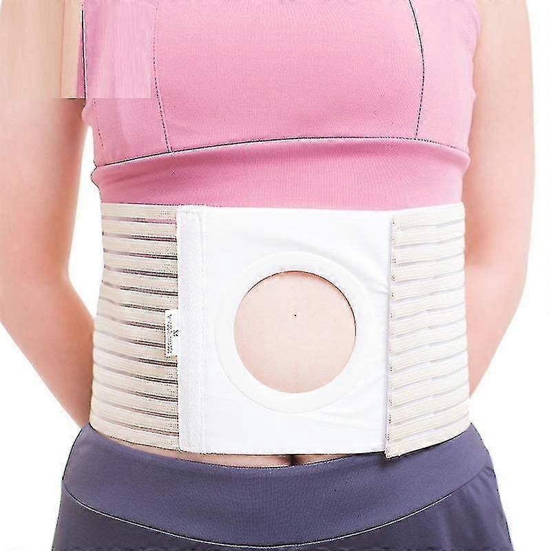 Stoma Support Ostomy Hernia Belt For Colostomy Bag Abdominal Binder Lower Waist Support Belt Binding Support N4