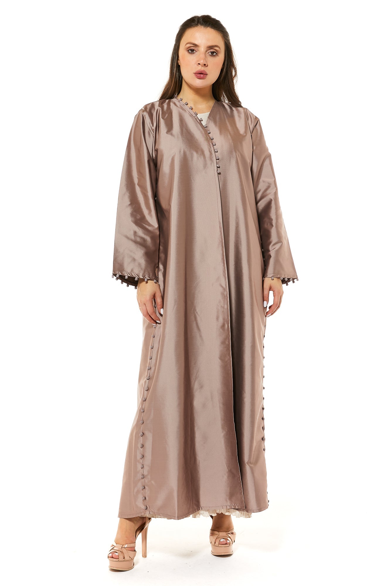 MOiSTREET Silk Abaya
