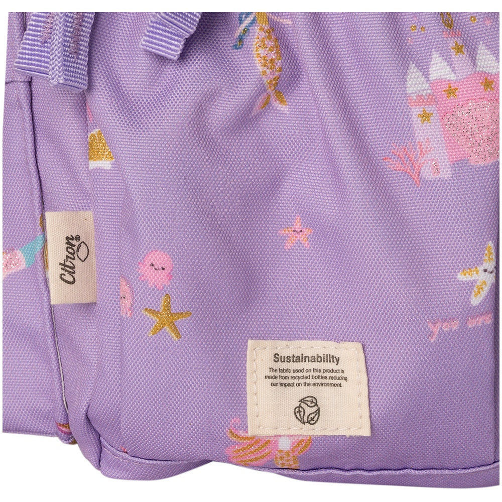 Citron Medium Backpack - Mermaid