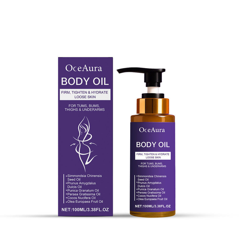 Body Oil, Natural Moisturizer, Hydrating Skin Care, Daily Body Oil, Gentle Massage, Soft & Smooth Skin ,100ml