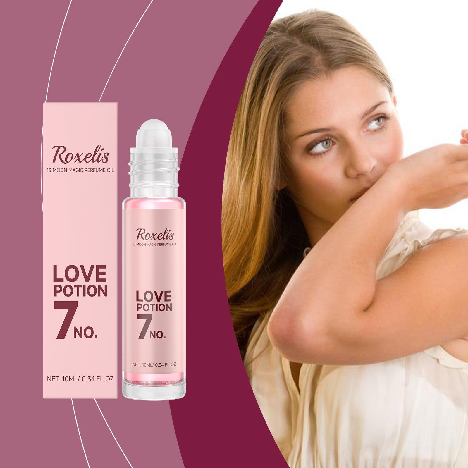 Charm Pomegranate Floral Water, Fresh Long-Lasting Fragrance, Elegant & Easy to Carry ,10ml/box