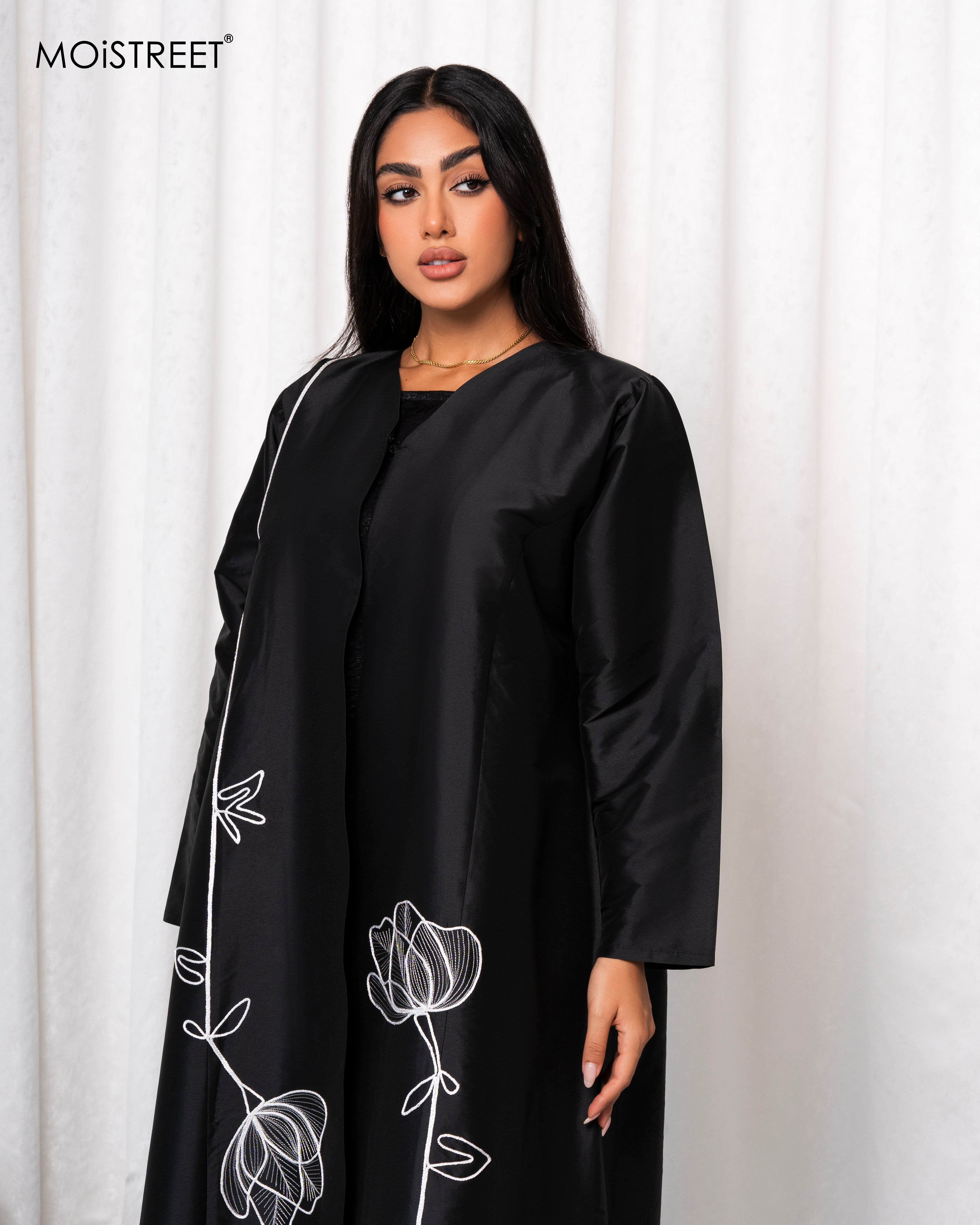 MOiSTREET Handmade Tafta Abaya