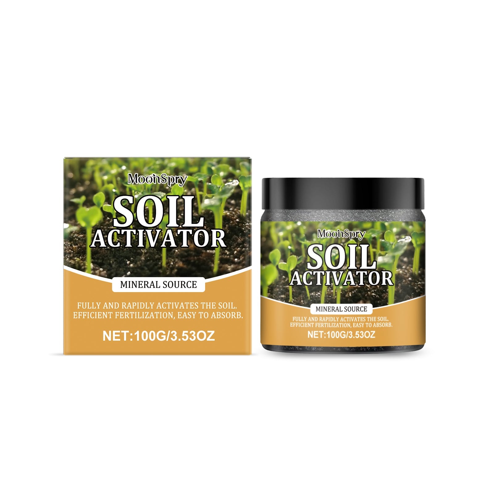 Boost Plant Growth with Soil Activator, Horticultural Care, Nutrient & Soil Health ,100g