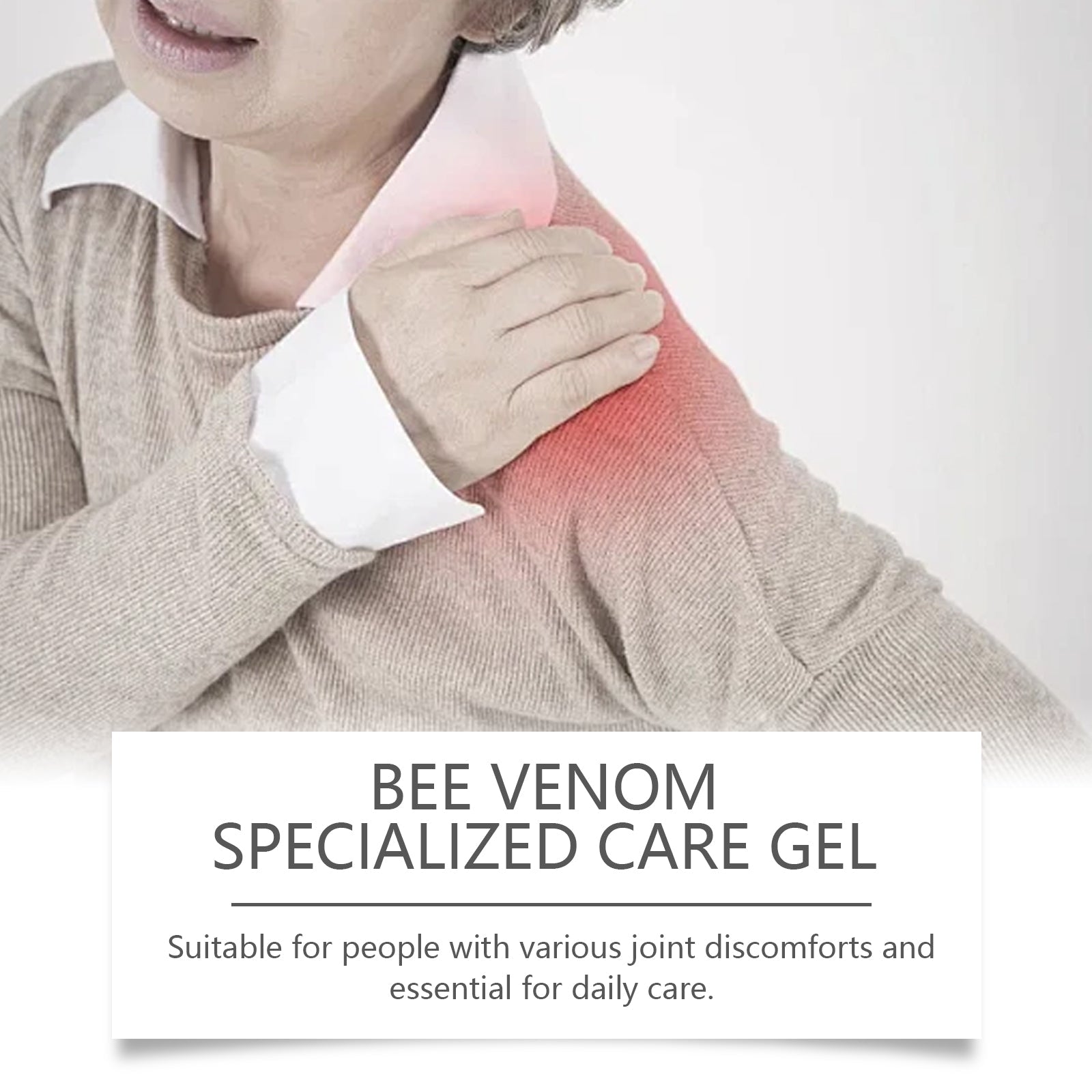 Bee Venom Pain Cream, Joint Relief, Inflammation Relief, Natural Muscle Gel ,30g