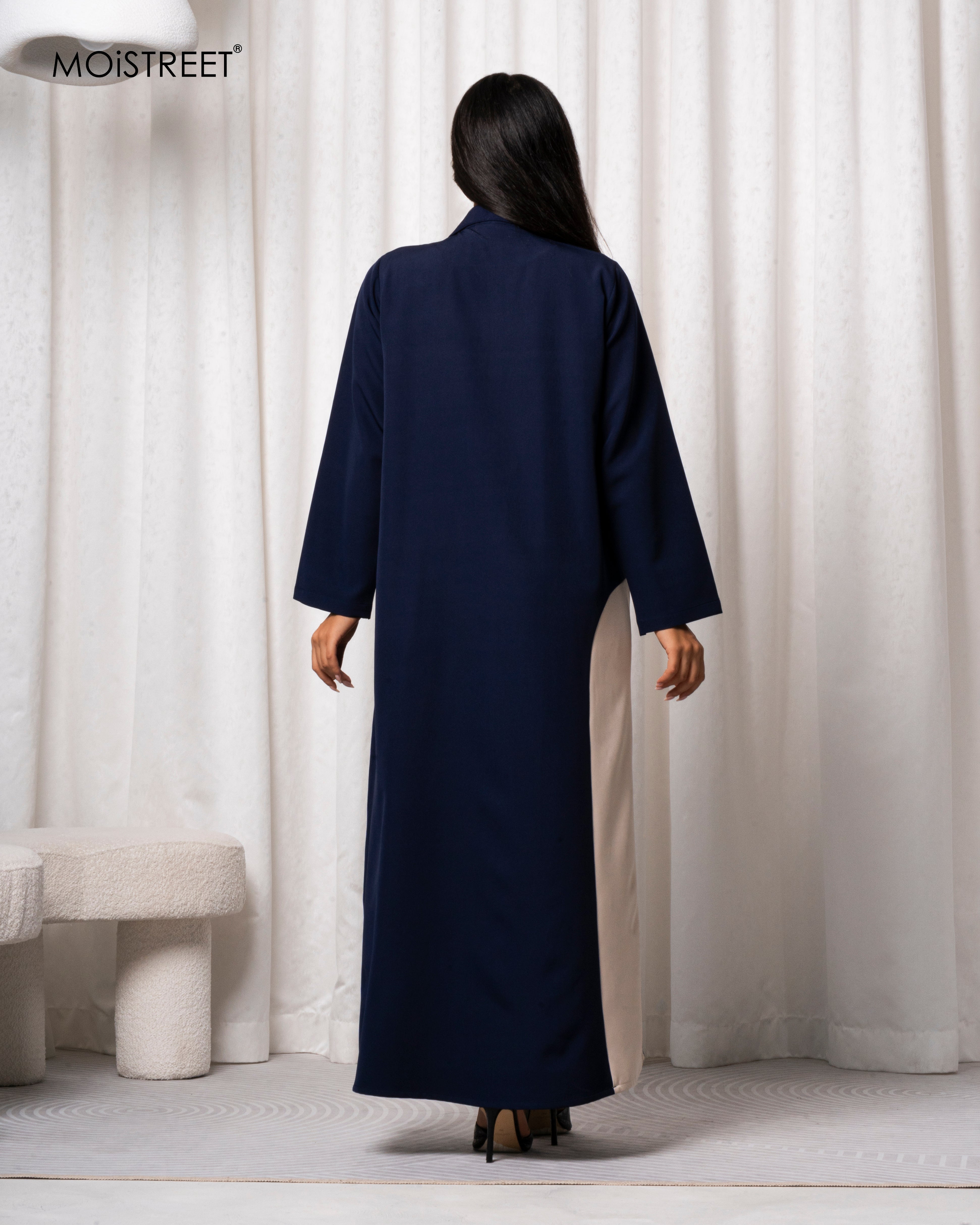 MoiSTREET Handmade Barbie Crepe Abaya