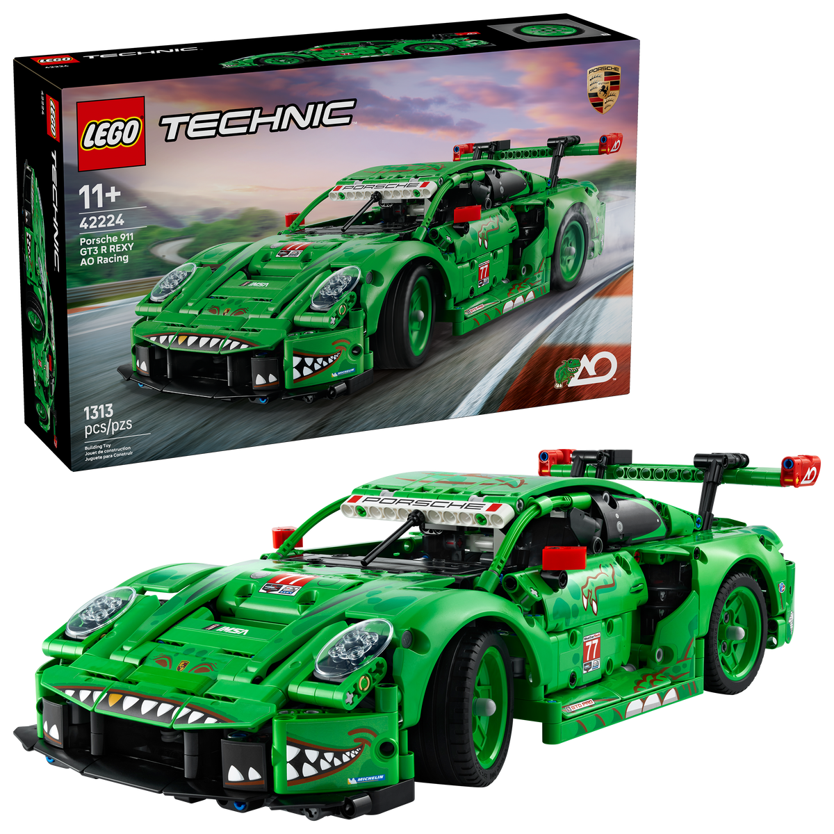 42224 Porsche 911 Gt3 R Rexy Ao Racing Car