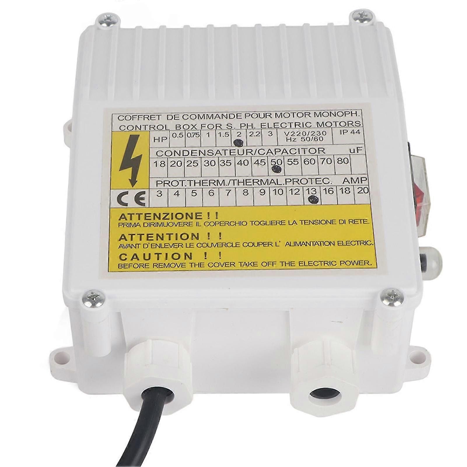1.5KW 2HP Deep Well Submersible Pump Control Box