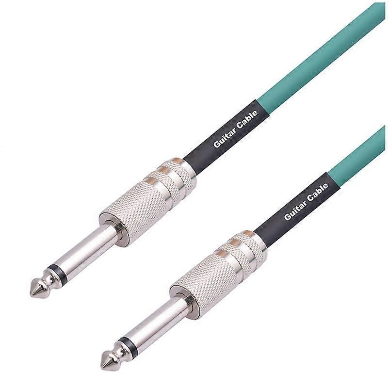 Guitar Instrument Cable 6.35mm for Guitar Bass Drum Device, 3 Meter