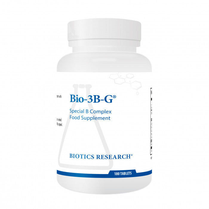بيوتيكس ريسيرتش Bio3BG (مركب فيتامين ب الخاص) 180 حبة