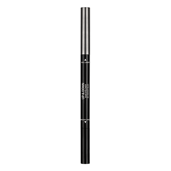 UP AND DOWN DUO EYELINER 0.1G+0.35G BABY BRIGHT (M) #01 MIDNIGHT BLACK