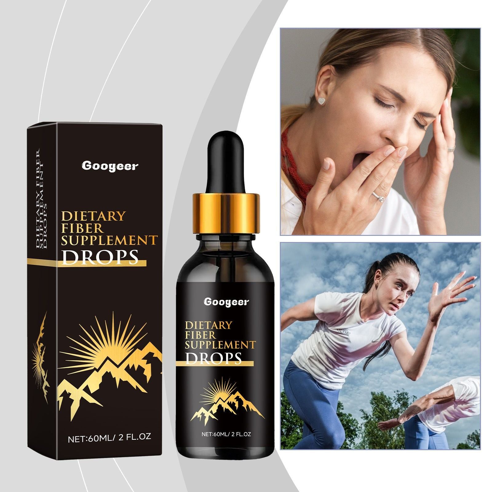 Boost Your Body Care with Dietary Fiber Drops, Natural, Fast Absorption, Improve Digestion ,60ml