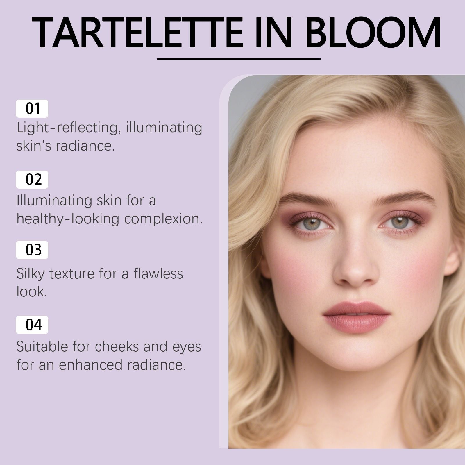 8.8g Makeup Palette with Highlighter Blush and Eyeshadow