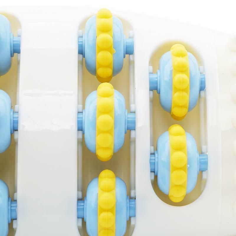 Roller Wheel Feet Massager Acupuncture Point Massage Therapy Roller Foot Care