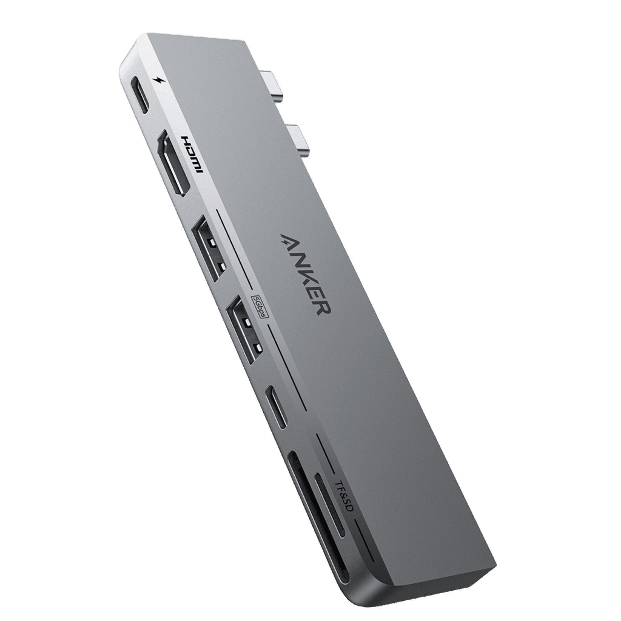 Anker 547 USB-C Hub 7-in-2 for MacBook B2B, UN Gray