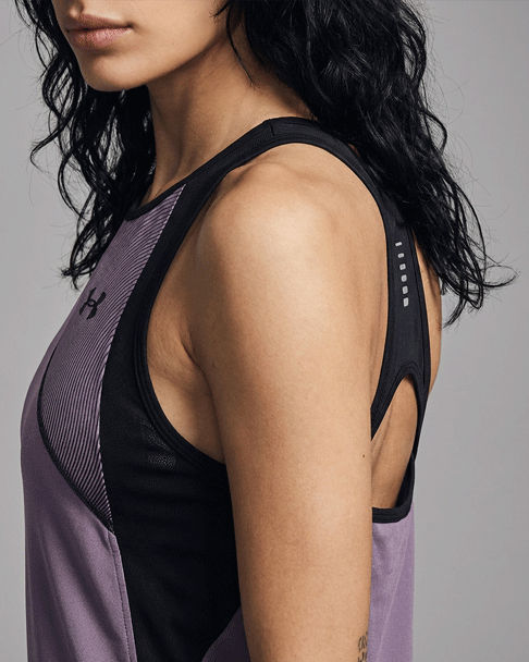 Under Armour Greyish Purple Training Tank