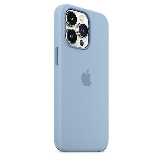 For iPhone 13 Pro Max - Silicone Phone Case with Perfect Protection and Magnetic Charging Support