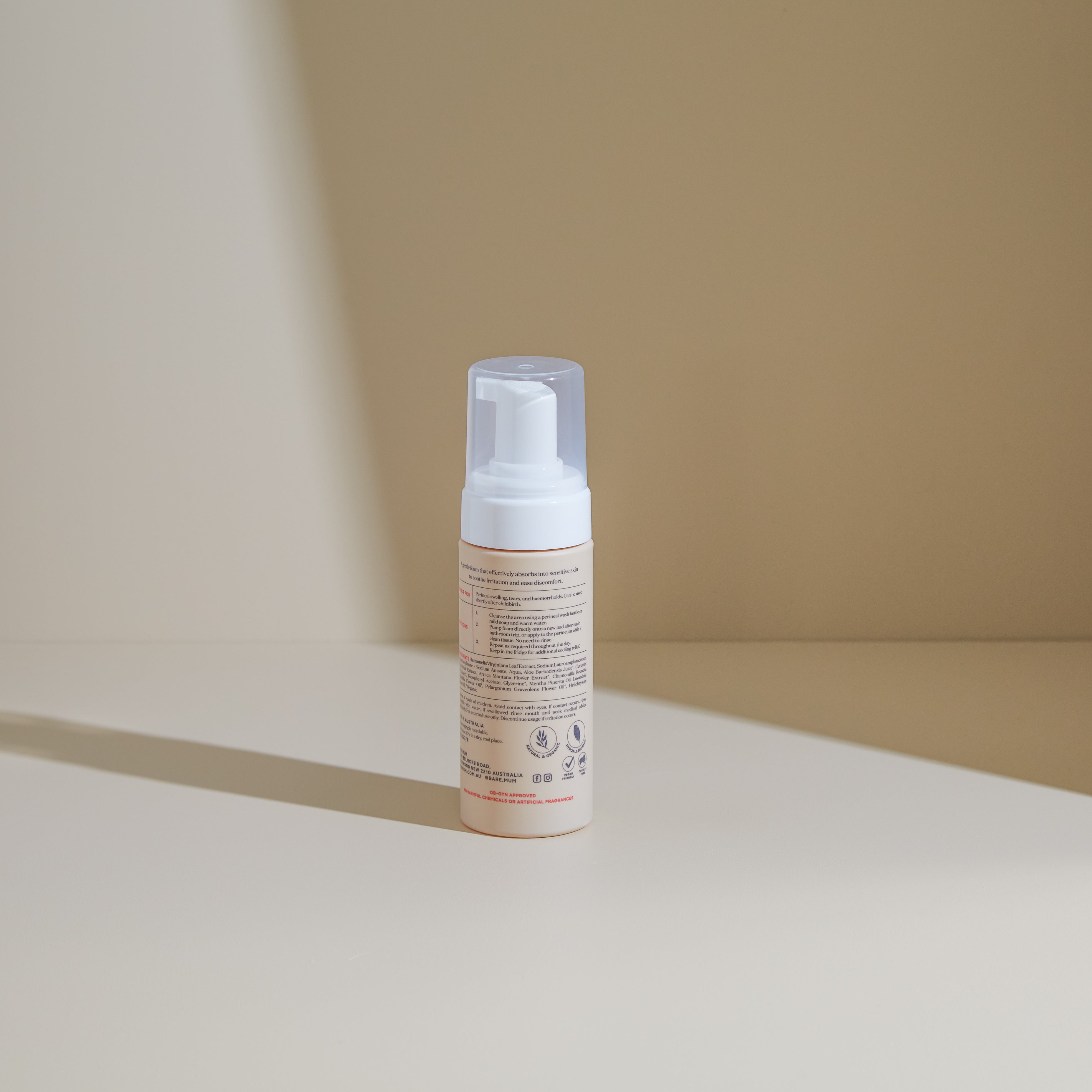 رغوة BareMum للعجان - 150 مل