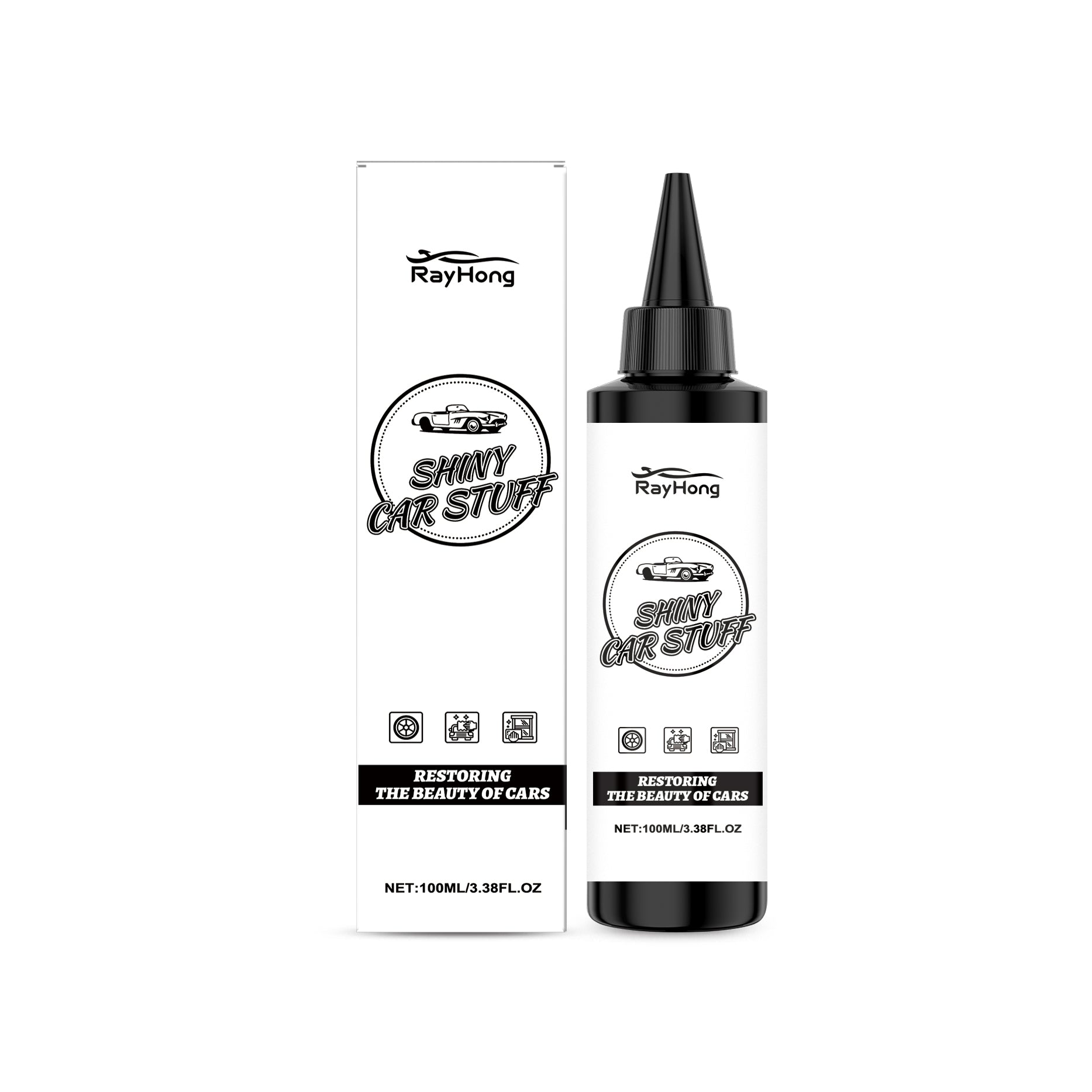 Auto Care Coating, Mirror Shine, Waterproof, UV Protection, Car Detailing Supplies ,100ml