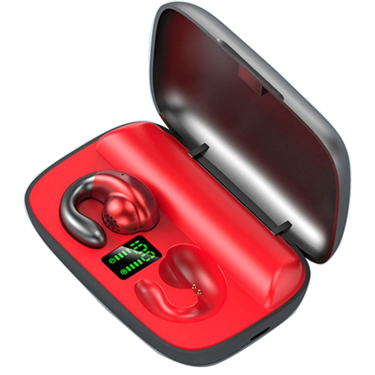 Bone Conduction Headphones Bluetooth Headset Noise Canceling Sports Earbuds