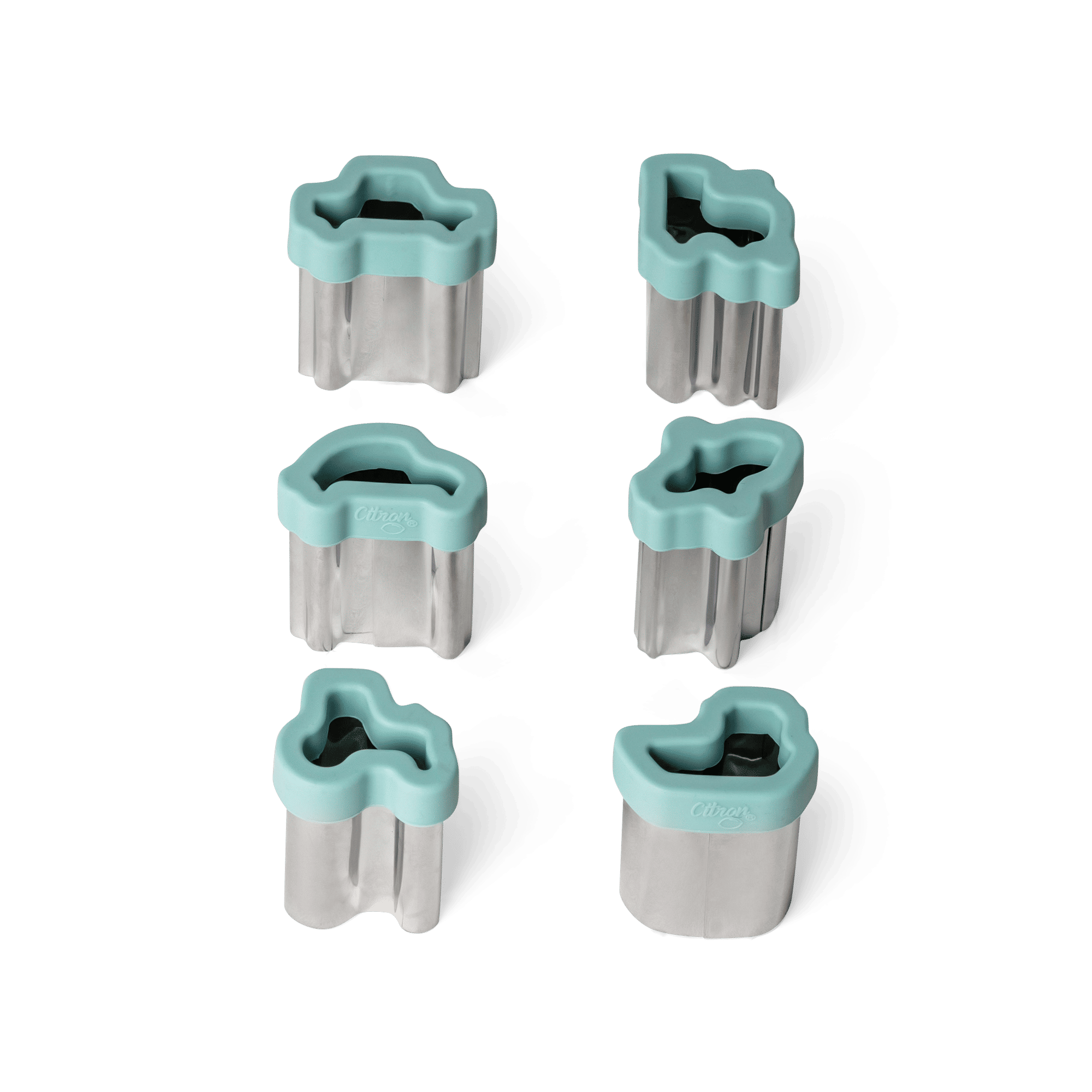 Citron-Fruit Cutters Set of 6-Vehicles