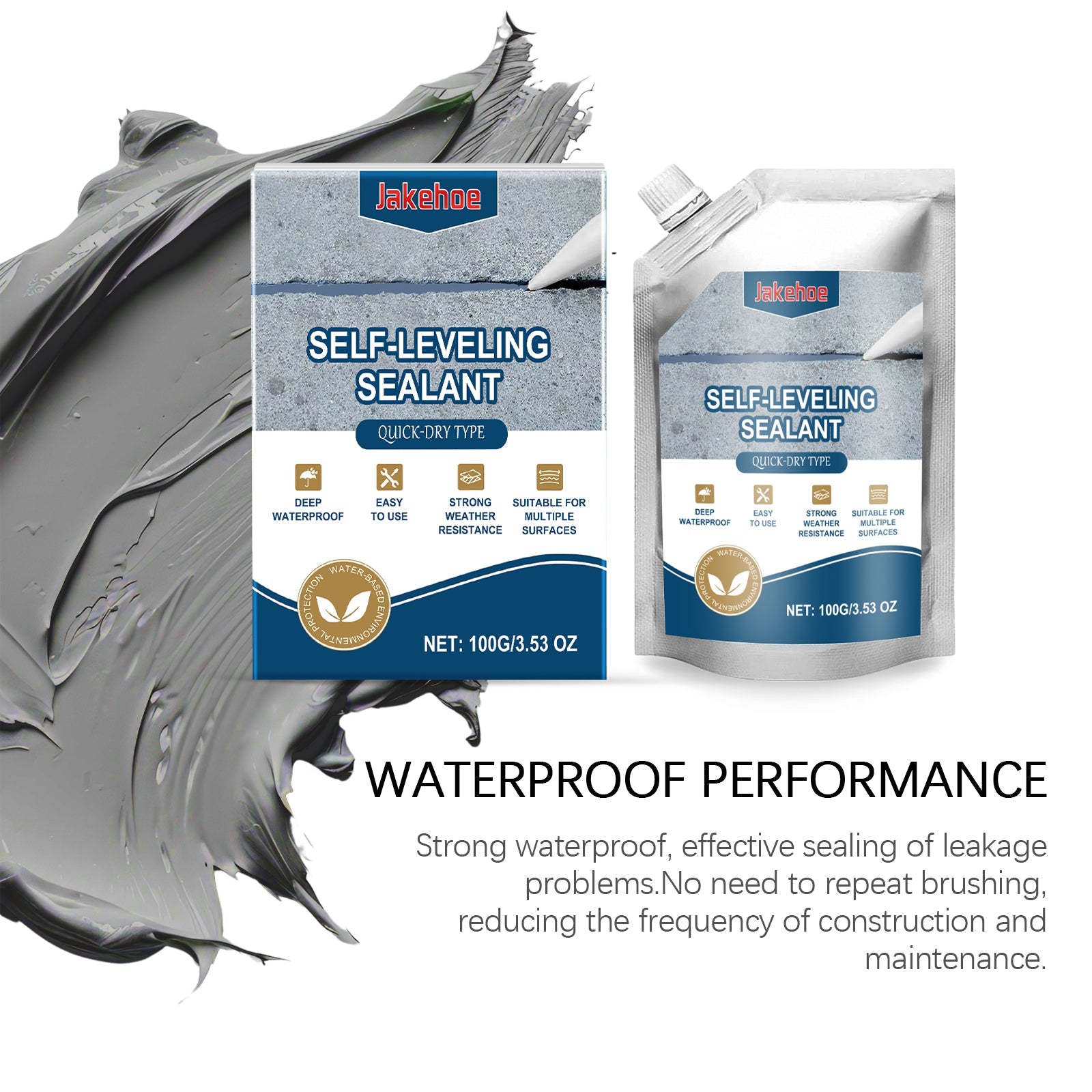 Strong Waterproof Grout Adhesive, Crack Repair, Tile Sealant, Household Fix ,100g