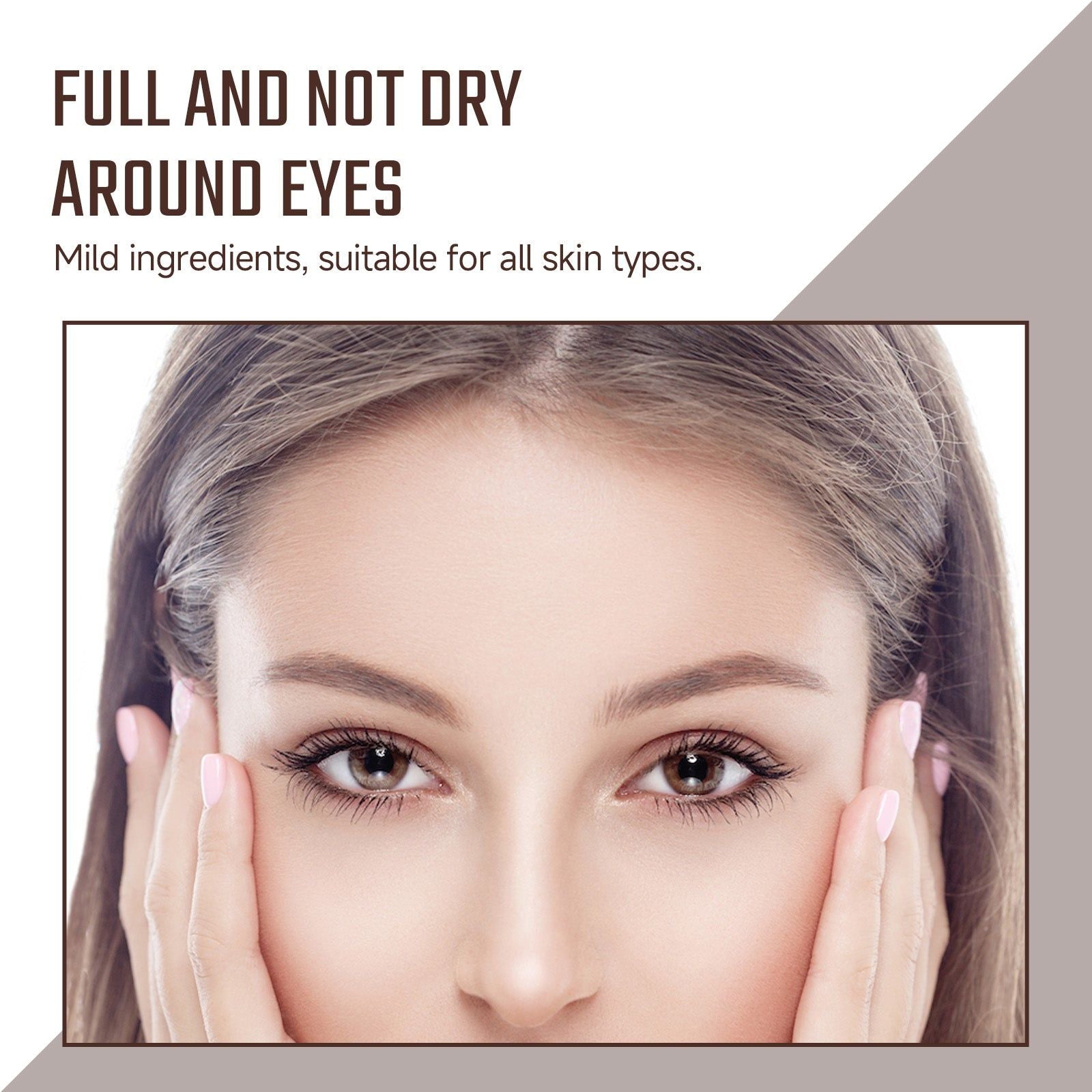 Eye Serum Remove Eye Bags and Dark Circles Brighten Skin Anti-Aging, 70 Characters ,30ml