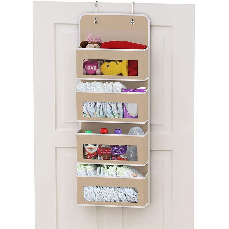 Door Hanging Organizer Wall Mount Storage Bag For Toy Cosmetic Underwear