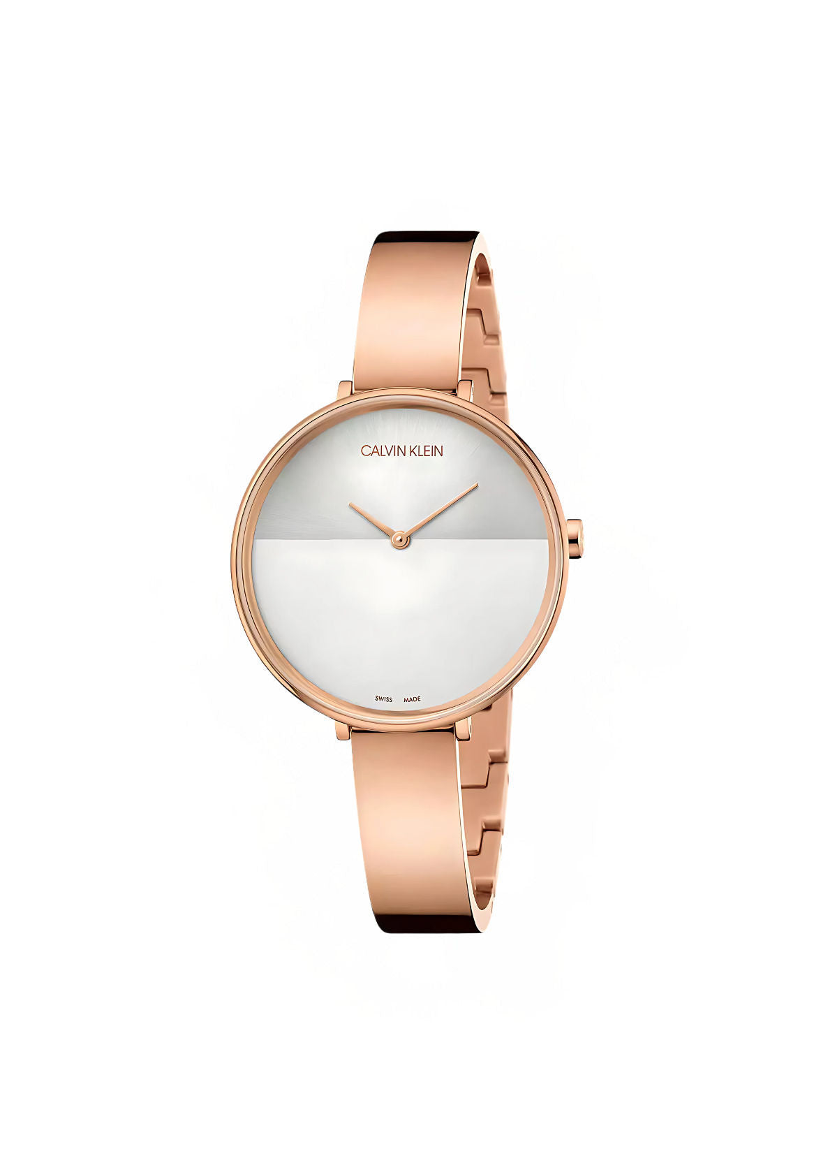 Calvin Klein Rise watch - LAD 3H SS SILV K7A23646