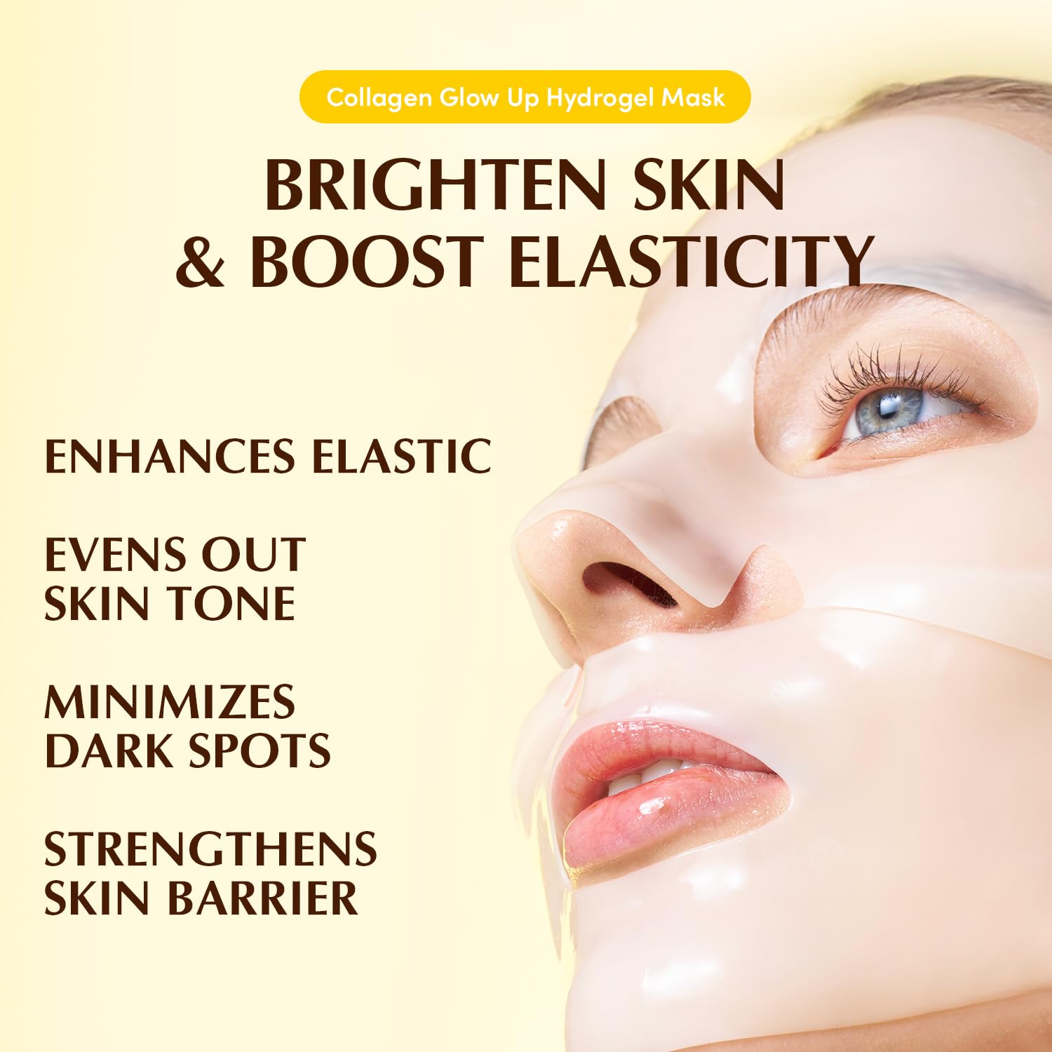 Eqqualberry Collagen Glow Up Hydrogel Mask 30G | 4Sheets