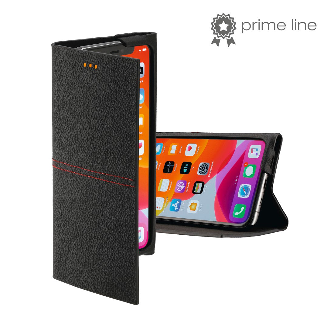 HAMA 187410 Booklet "Red Sensation No. 6" for Apple iPhone 11 Pro, black/red