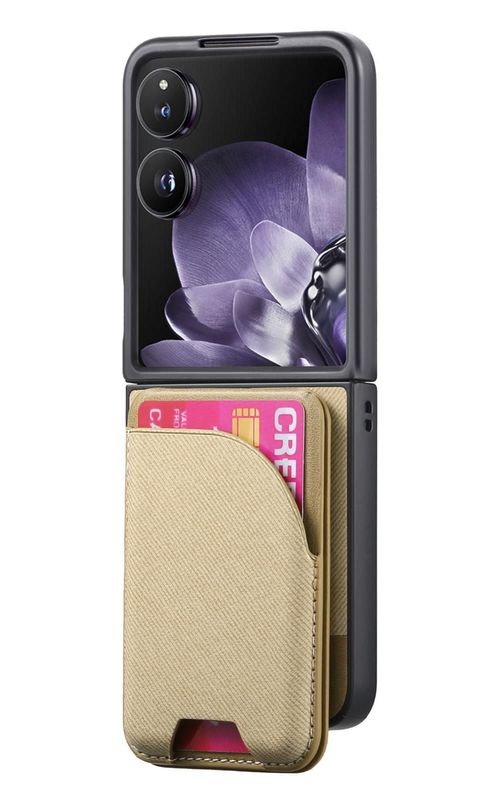 Twill Fabric Leather Skin Phone Case For Xiaomi Mix Flip