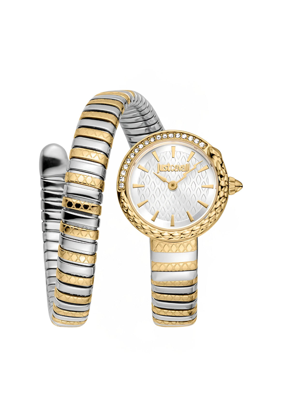 Just cavalli signature snake watch - silvjc1l301m0065