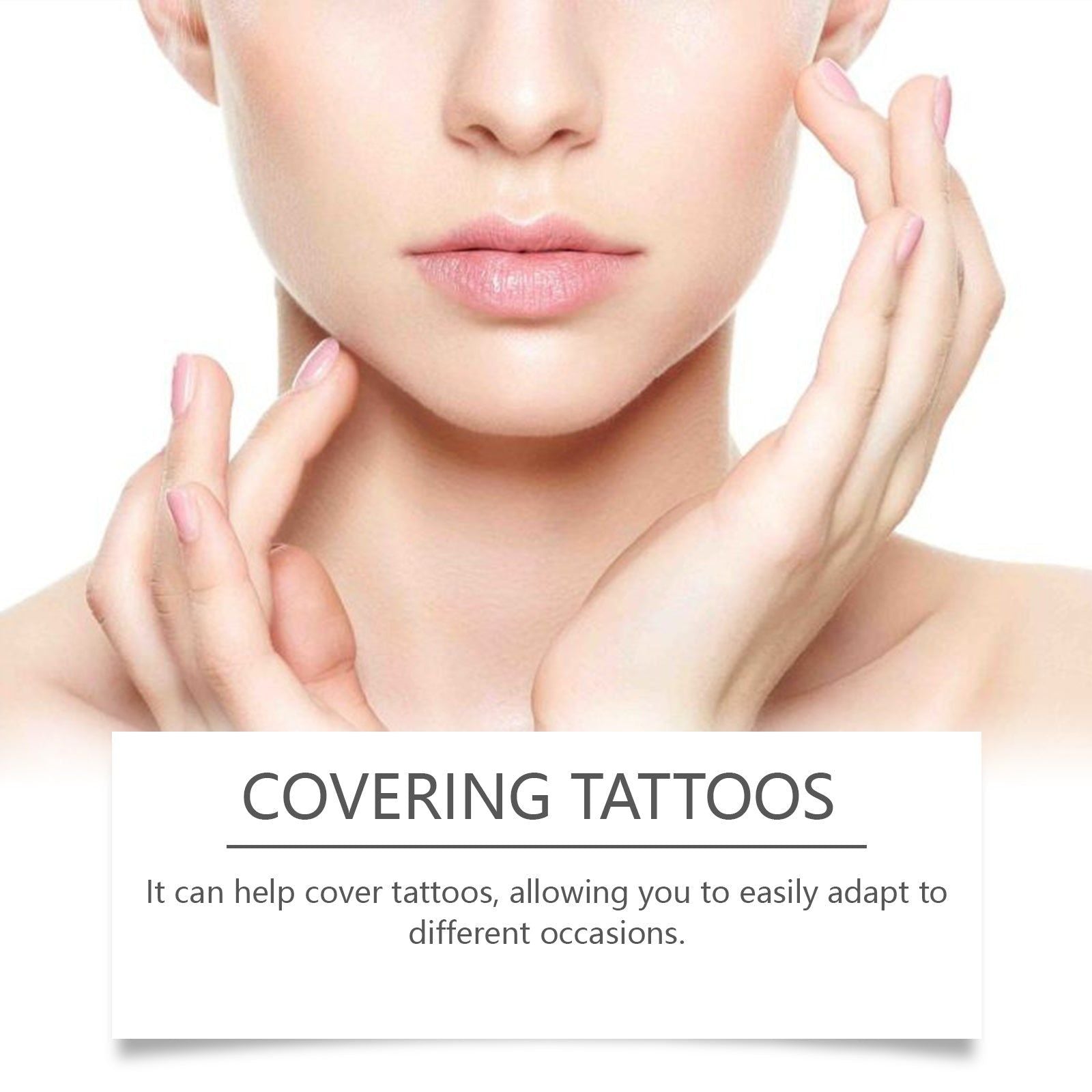 Dark Skin Concealer, Brighten & Cover Flawless, Water-Resistant, Long-Lasting ,80g