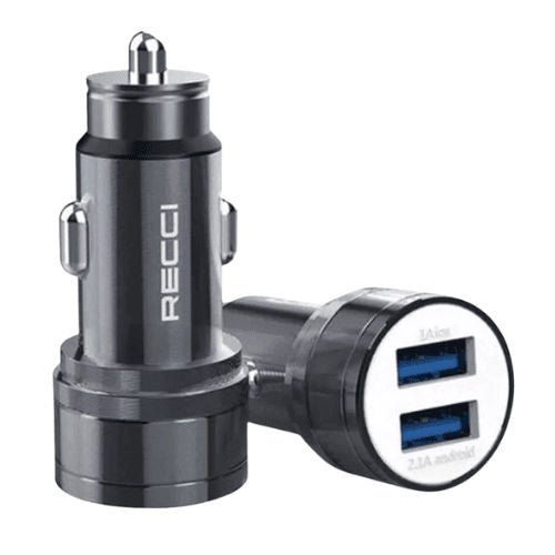 RECCI DUAL USB CAR CHARGER