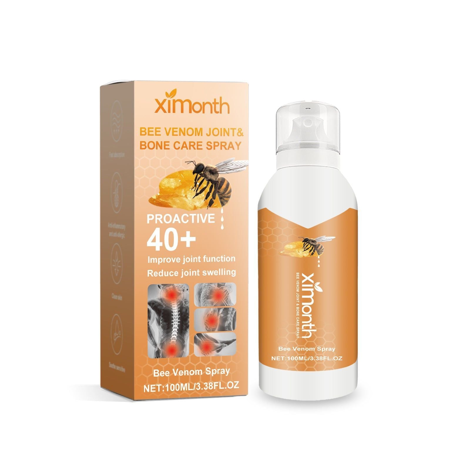 Bee Venom Joint Spray, Relieve Sore Muscles, Fast Pain Relief, Natural Joint Care ,100ml