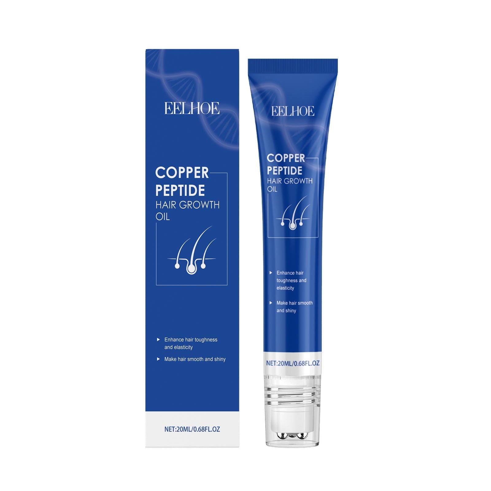 Blue Copper Peptide Hair Care Oil, Nourishing, Repairing, Moisturizing, Hair Growth, Anti-Damage ,20ml
