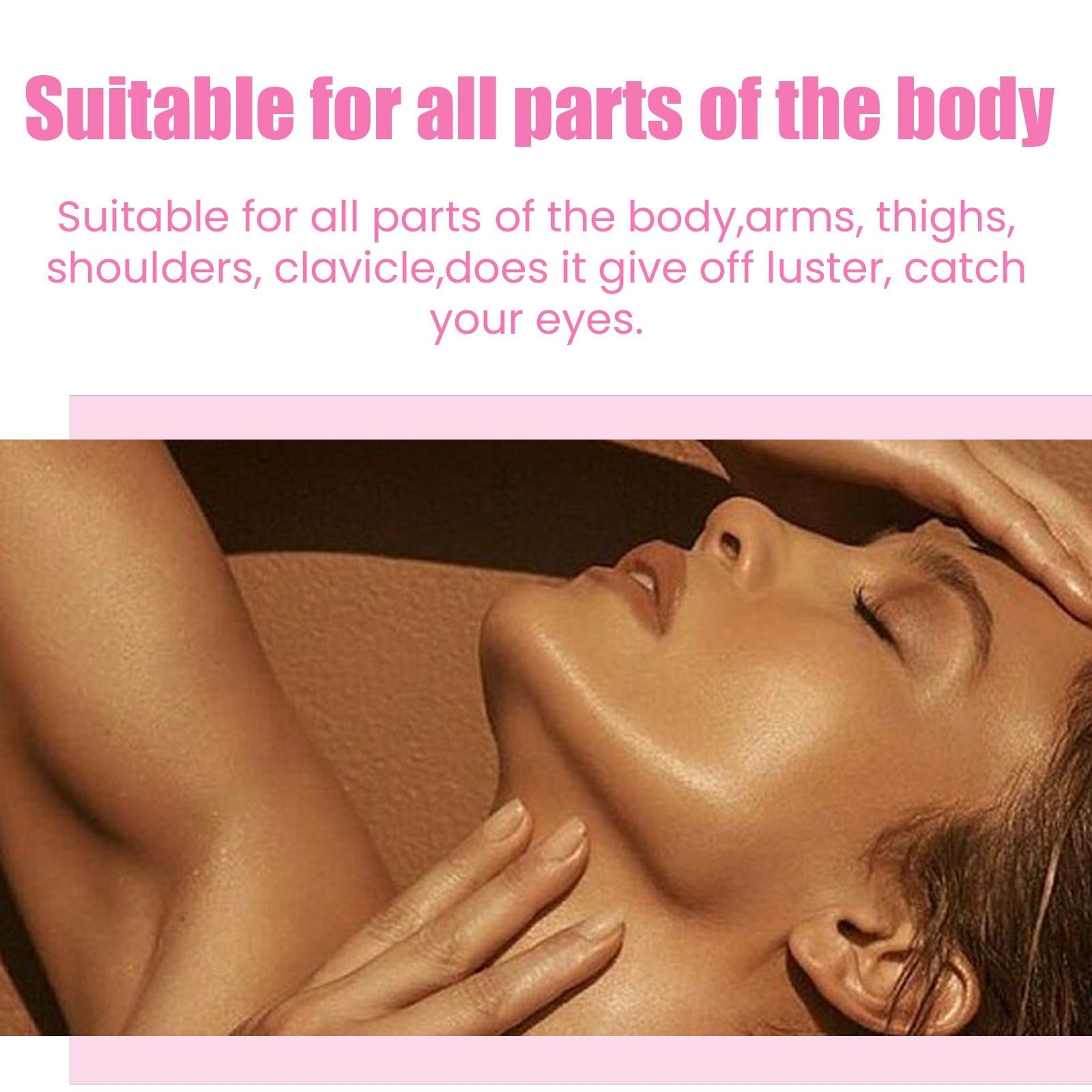 Body Brightening Oil, Repair Dull Skin, Hydrate, Even Tone, Natural Glow ,60ml