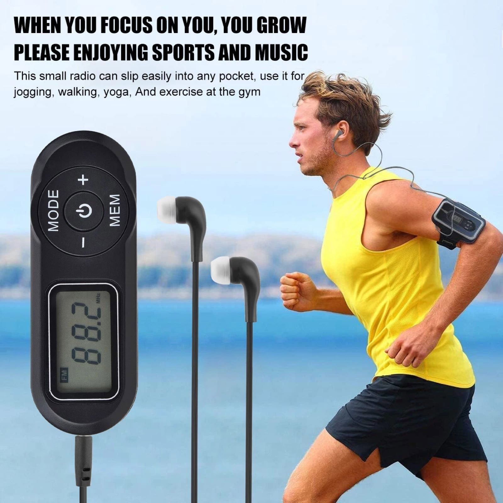 Portable Radio Pocket FM Radio With DSP FM Multifunction