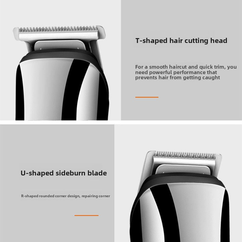 6-in-1 Men's Hair Trimmer and Grooming Kit