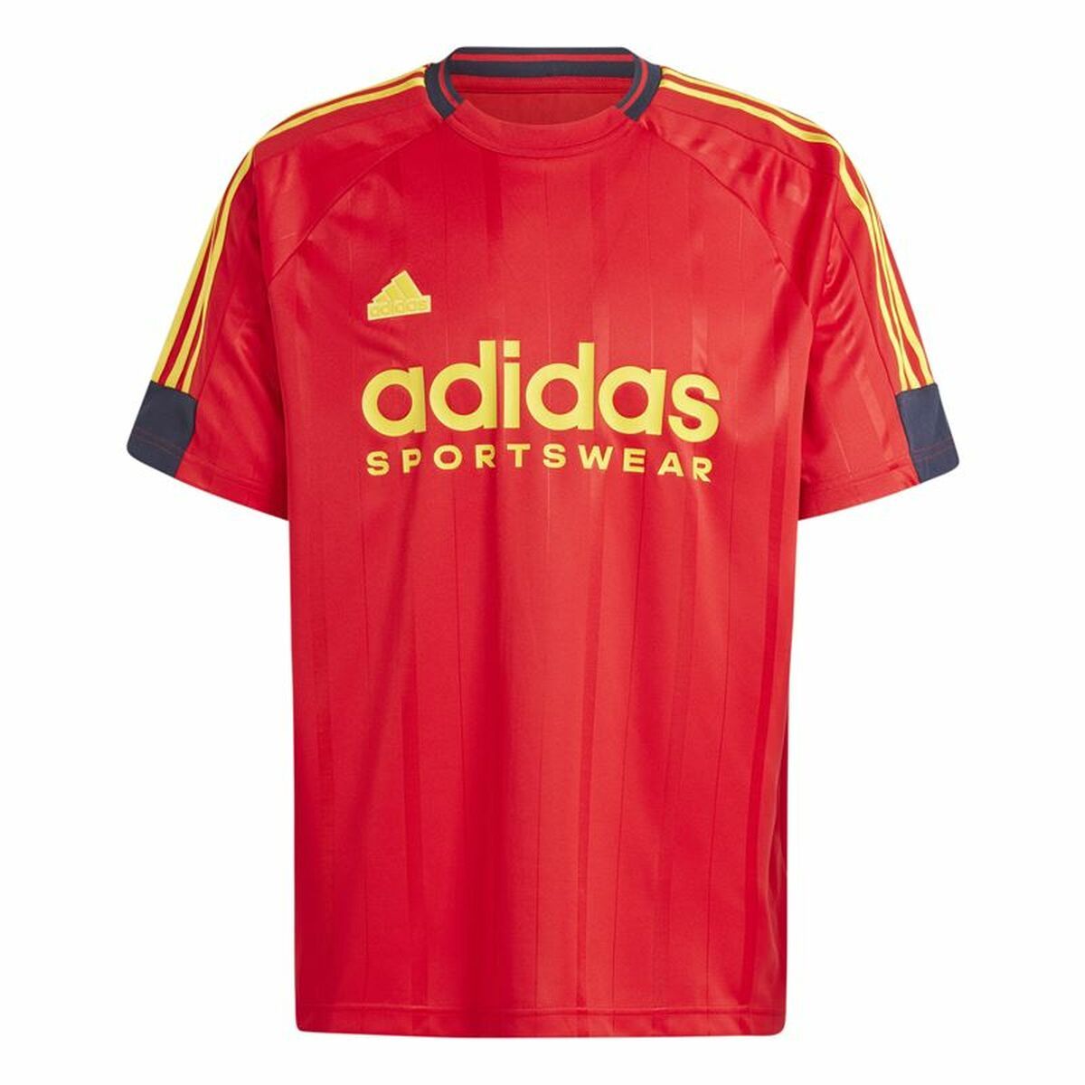 Men’s Short Sleeve T-Shirt Adidas Tiro Nations Pack Red
